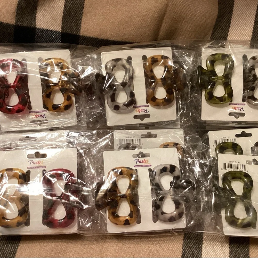24PCS Patterned Hair Clips Set, HIGH QUALITY…